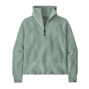 NEW. Patagonia Women's Recycled Wool-Blend 1/4-Zip Sweater. NWT
